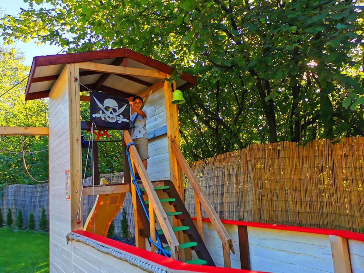 Aloha Glamp - Okragle Domki Przy Rzece - Balia I Sauna - Energylandia Zagornik エクステリア 写真